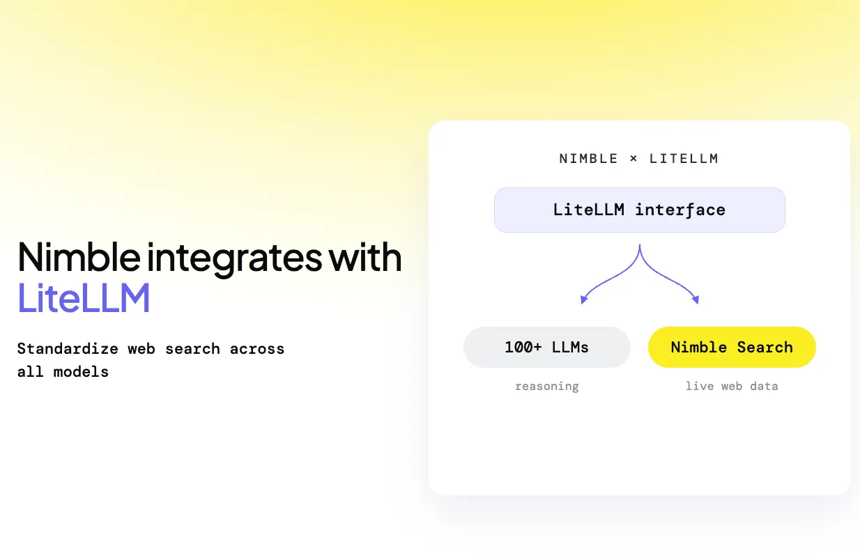Build LiteLLM Apps with Live Web Search Through One Interface