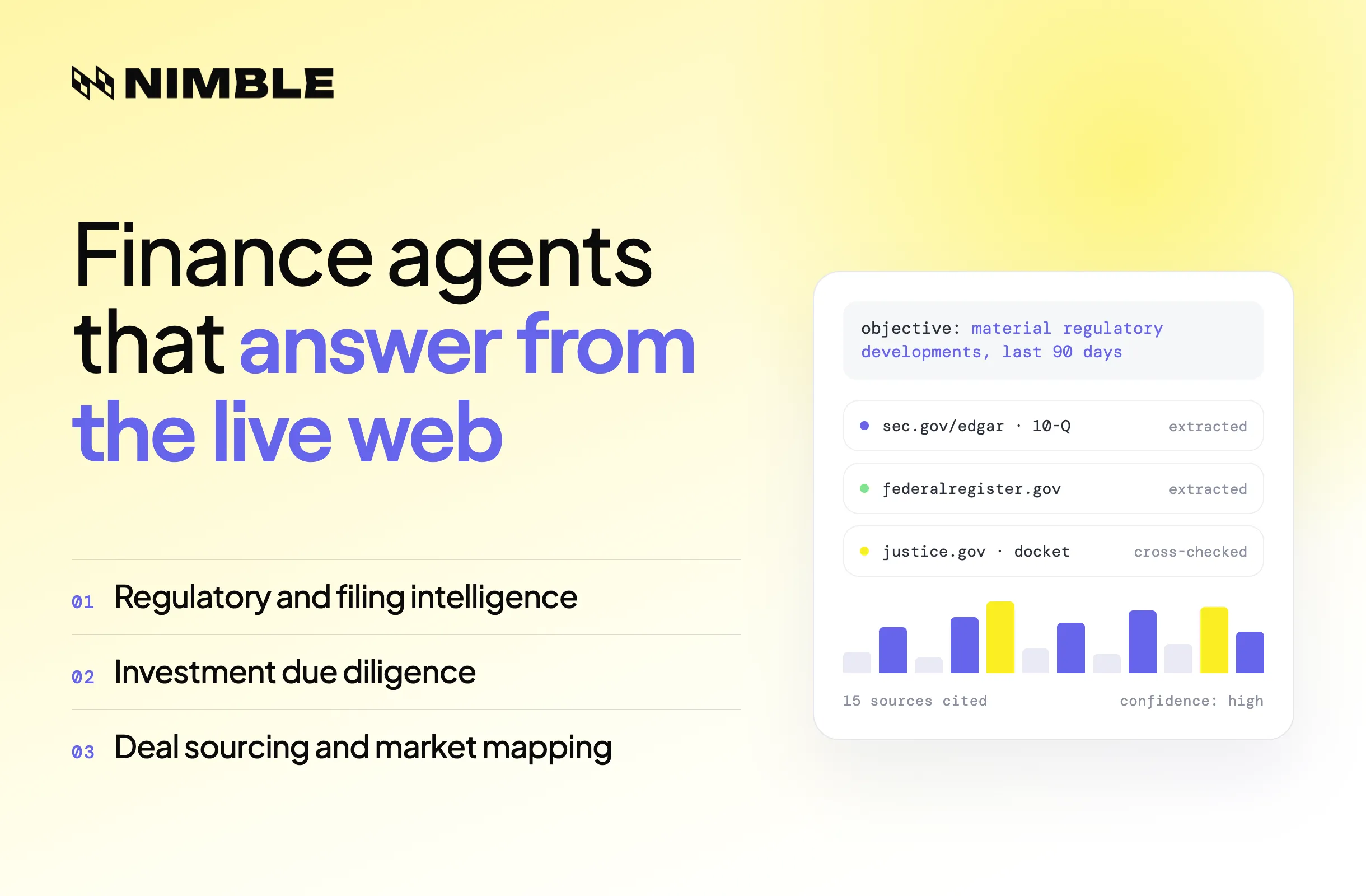 Building Financial Research Agents: Three Use Cases with Nimble's APIs