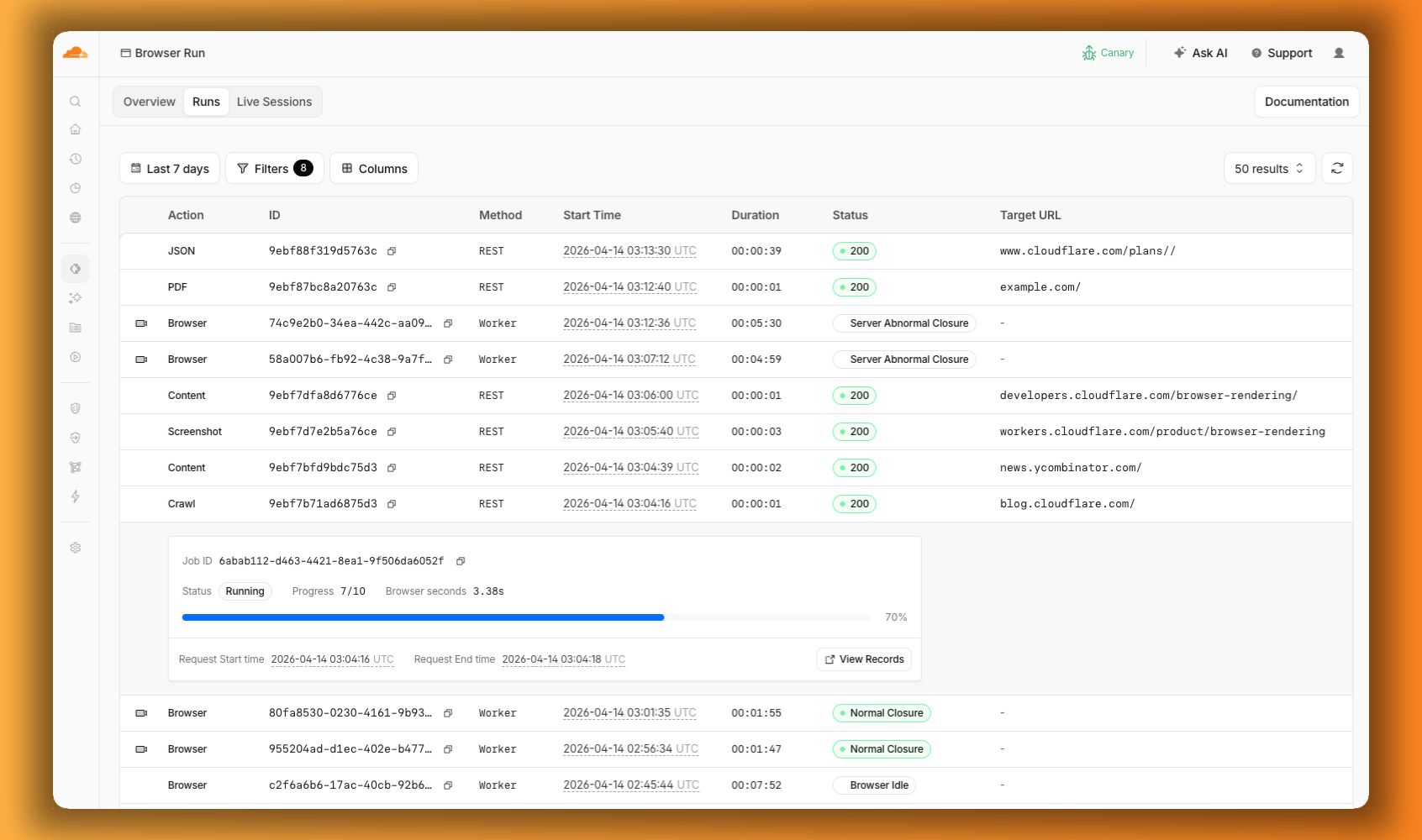 Cloudflare Browser Run: Recommended for edge-native webpage-to-Markdown conversion