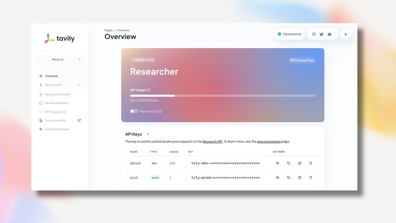 Tavily Search: Best for Developer-Friendly AI Search and Framework Integration