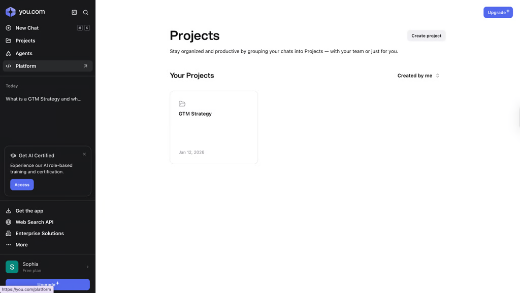 You.com Web Search API: Best for Structured Search Results With Optional Live Crawling