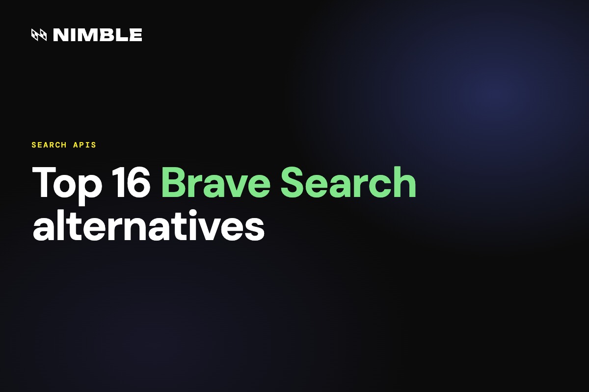 Top 16 Brave Search Alternatives