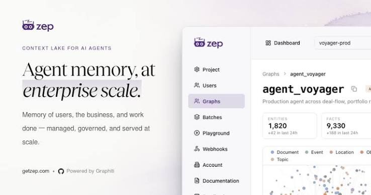 Agent memory at enterprise scale — Zep
