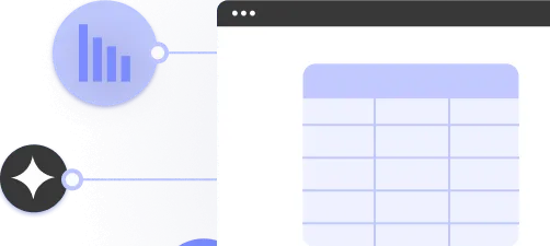  a white square and a black circle with a white star.