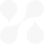 Circle divided into four equal red segments resembling a pie chart with a white space in the center.