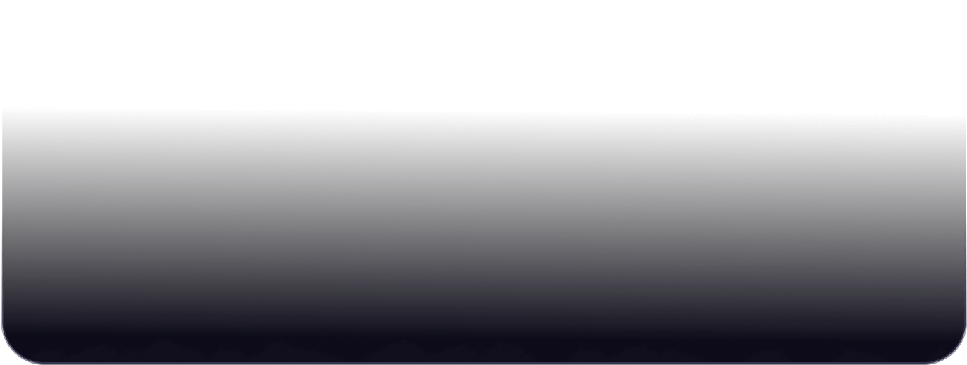 Black gradient shadow with rounded bottom corners.