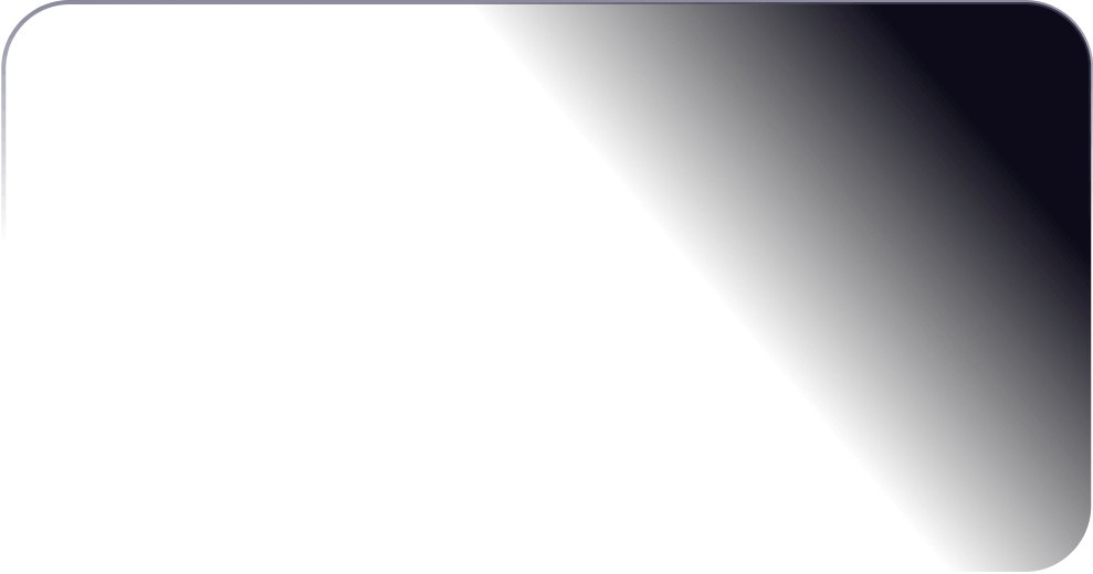 Rounded rectangle with a dark gradient from black to deep blue, fading diagonally from top left to bottom right.