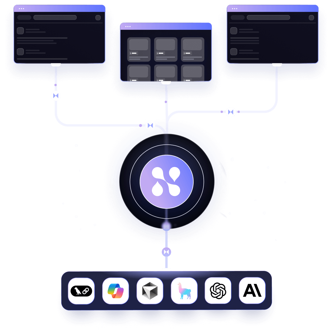  AI Apps such as Claude, Qodo, Cursor, and CoPilot, or enhance custom Web Agents on frameworks including LangChain, LlamaIndex.