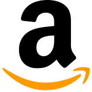 Amazon smile logo with a curved arrow resembling a smile pointing from A to Z.