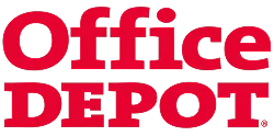 Office Depot logo in red text.
