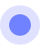 Blue circular loading or progress indicator with a smaller solid circle in the center.