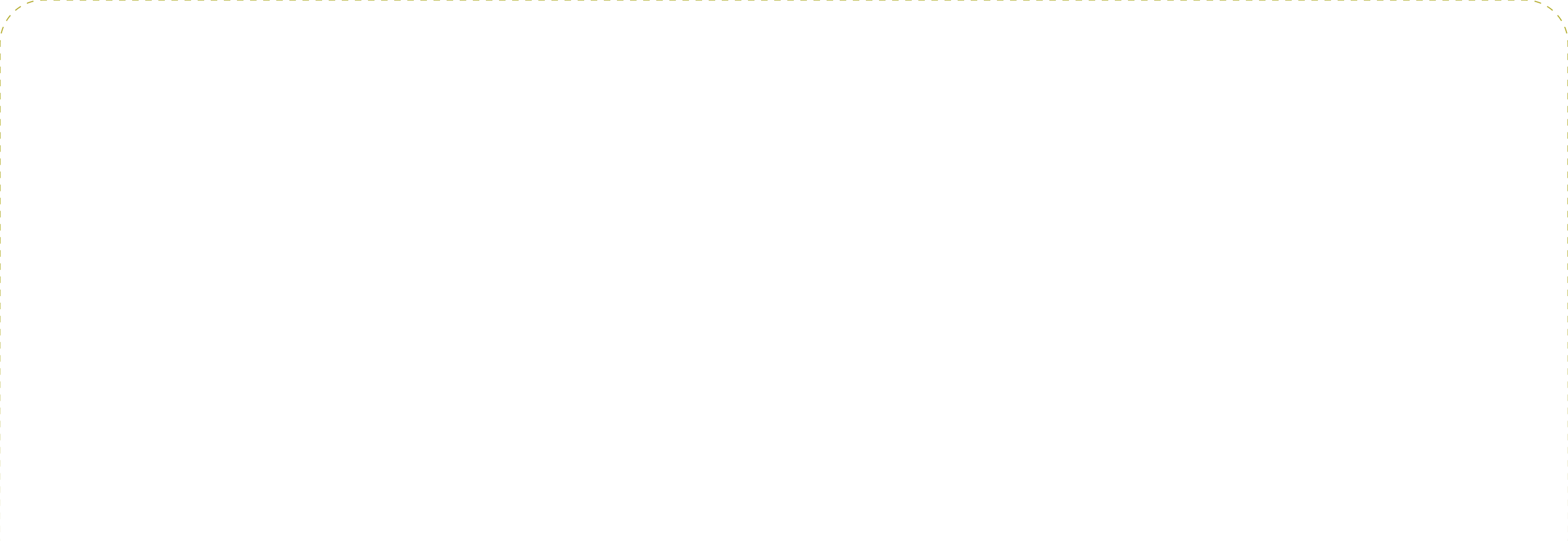 Blue and white horizontal striped border with rounded corners on a black background.