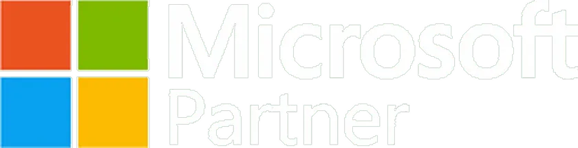 Microsoft Partner logo with four colored squares in red, green, blue, and yellow.