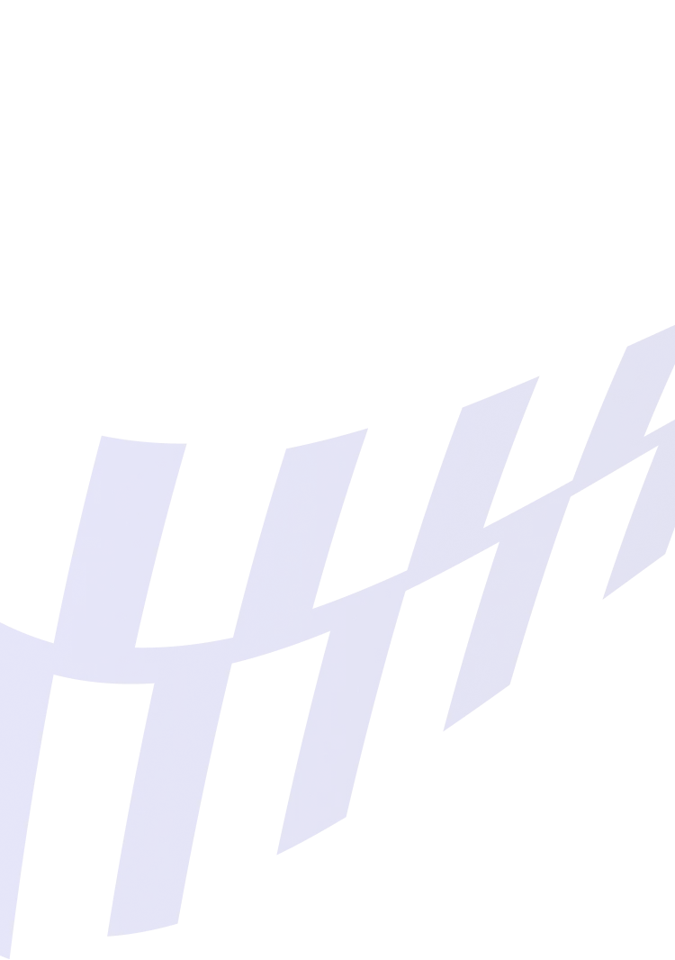 Abstract diagonal pattern of connected blue parallelograms on a black background.