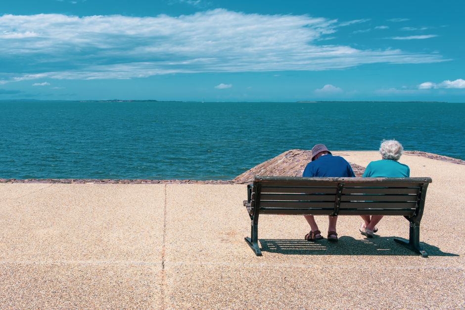 A peaceful retirement setting in Houston, Texas representing financial security
