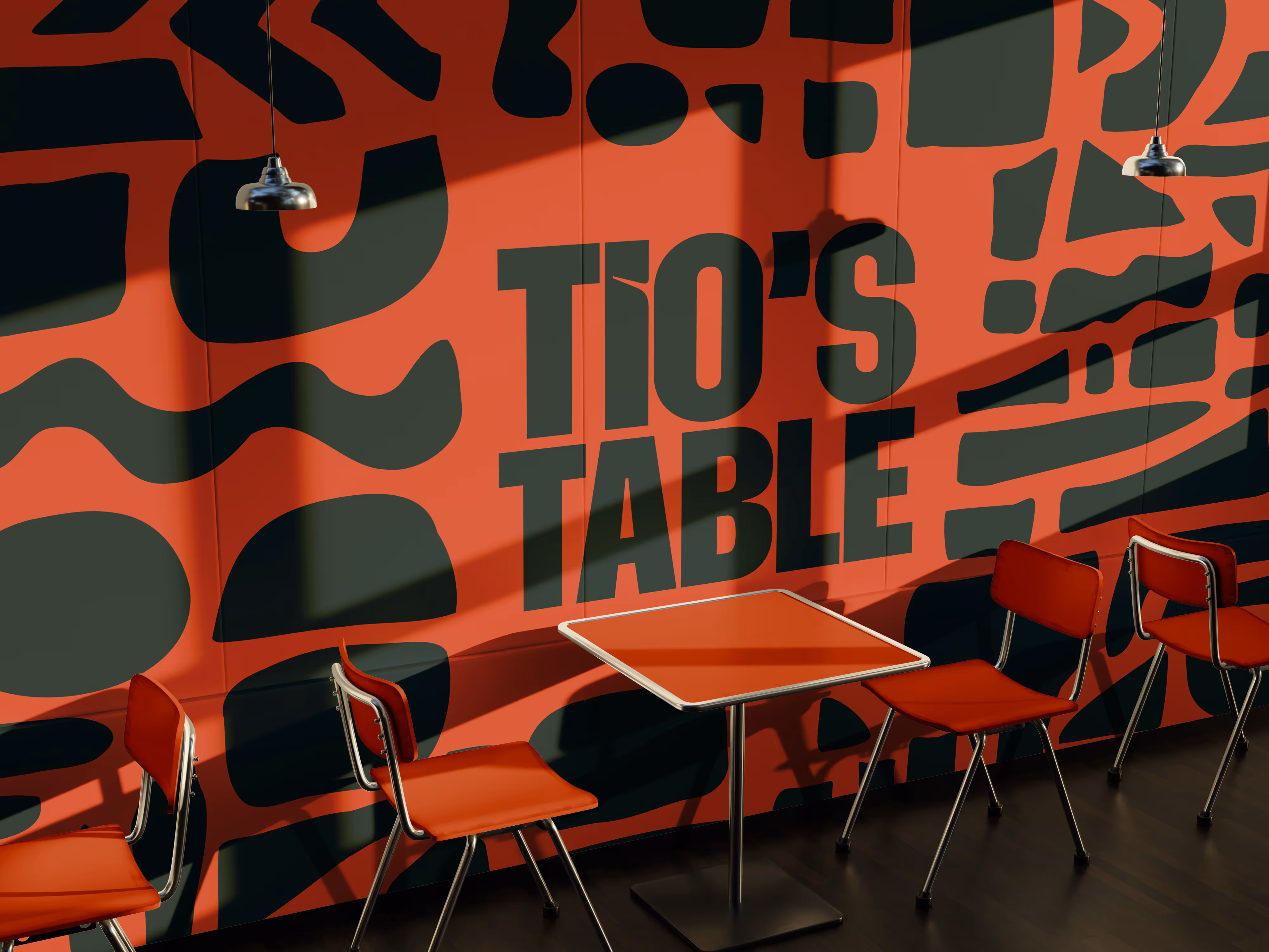 Restaurant branding design for Tio's Table by Ten10 Creative