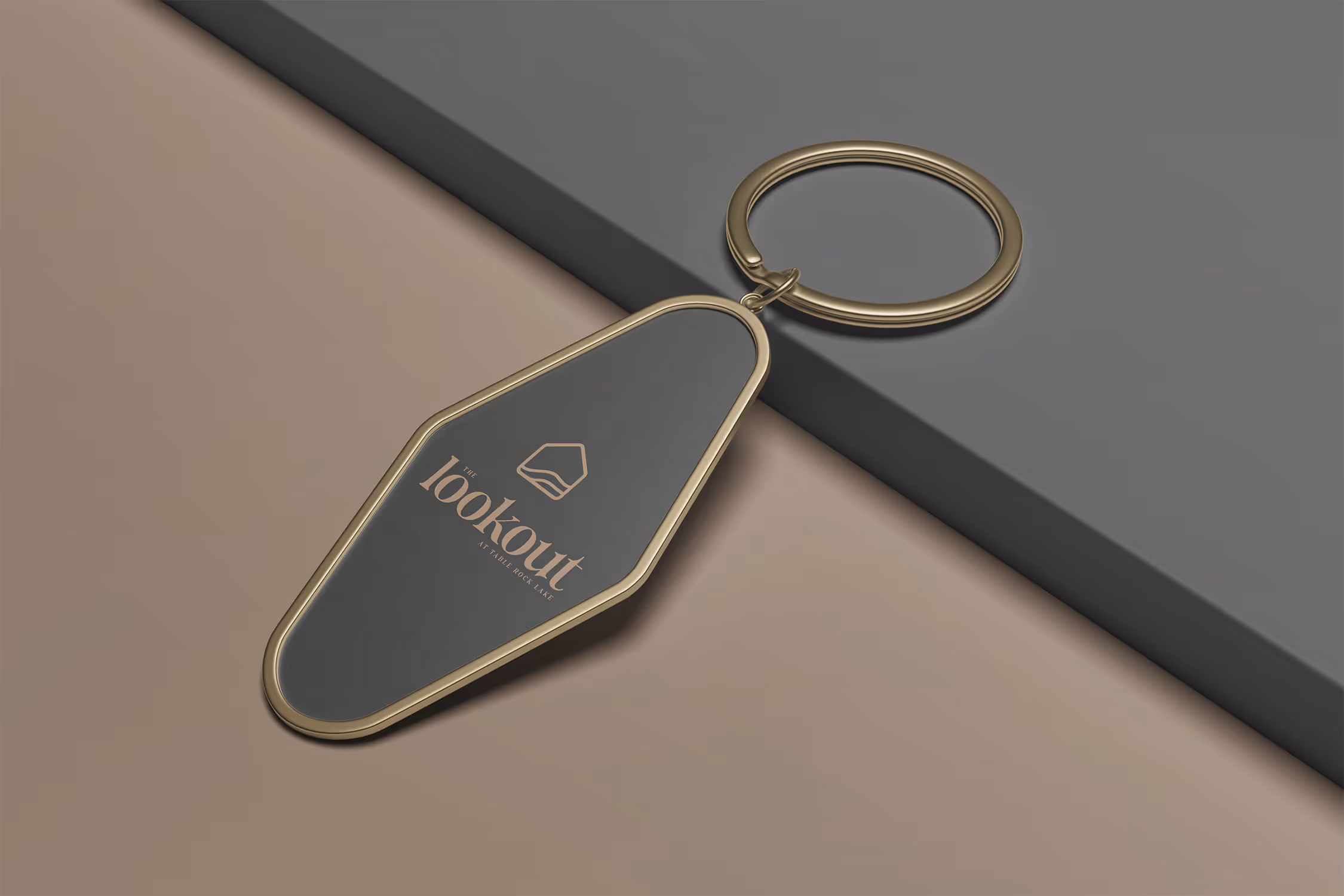 the lookout ten10 creative brand logo design vancation rental air bnb vrbo