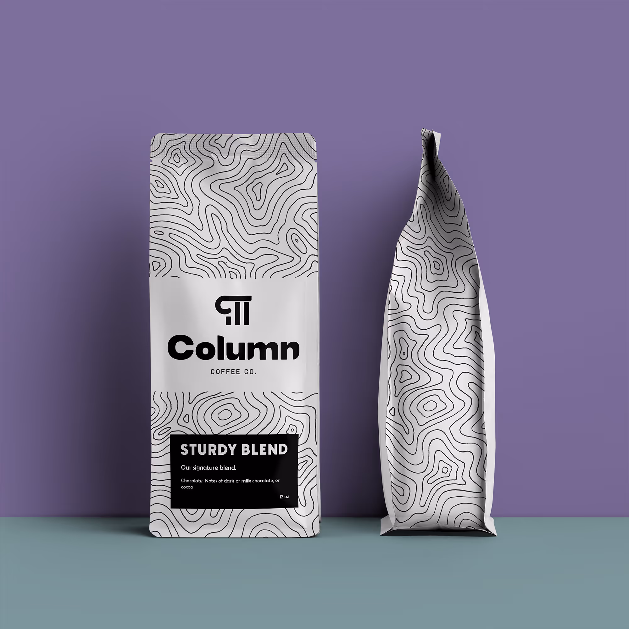 Column Coffee | Coffee Roaster Logo & Brand Design | Ten10 Creative