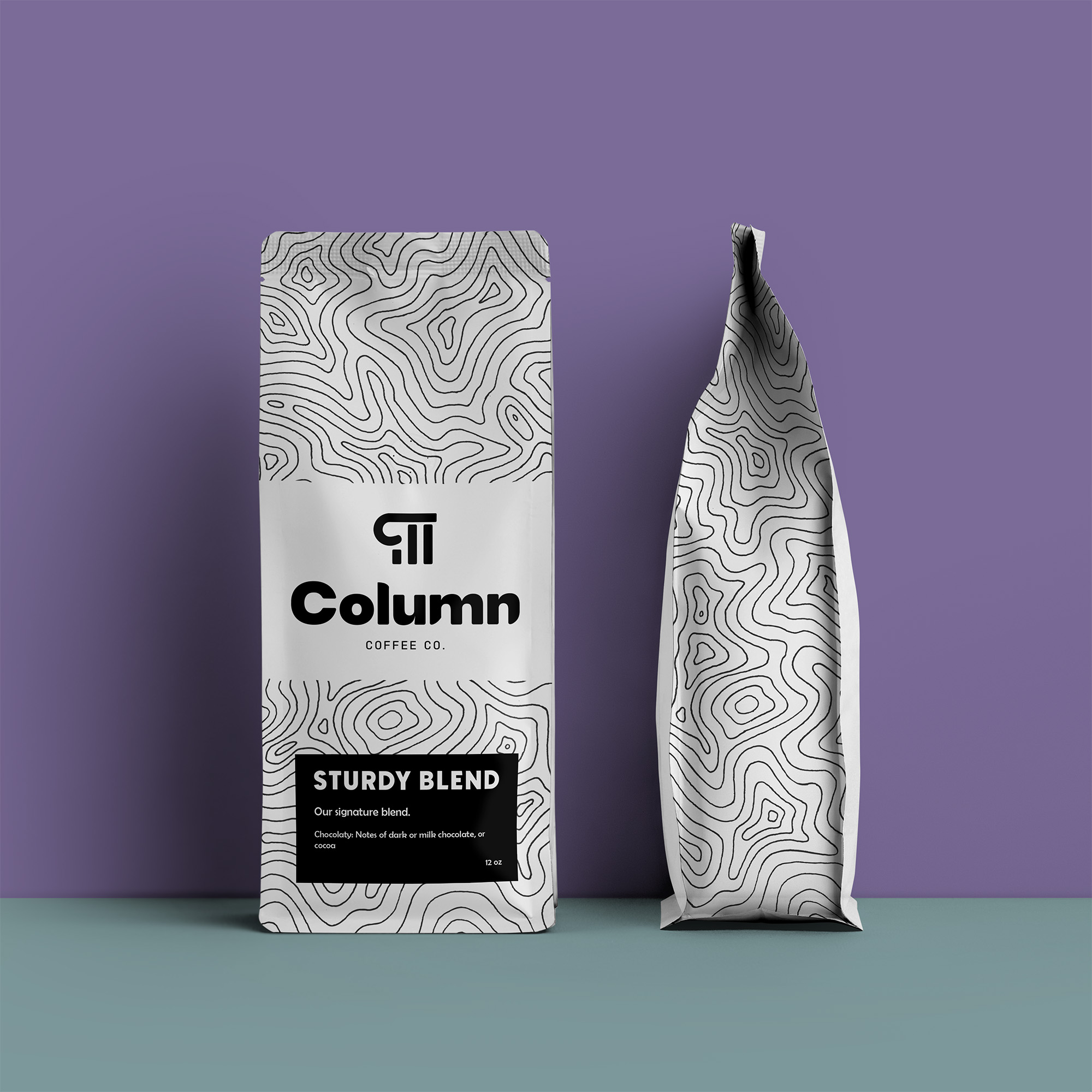 Column Coffee | Coffee Roaster Logo & Brand Design | Ten10 Creative