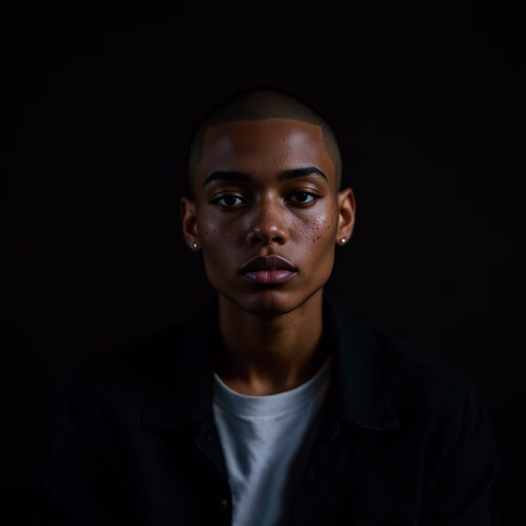 [headshot] image of customer (for a grocery store)