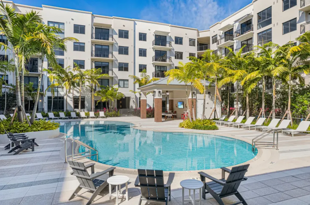 Resort-style pool at Shalimar community