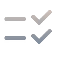 Icon für Mitdenken statt Abarbeiten in der digitalen Assistenz