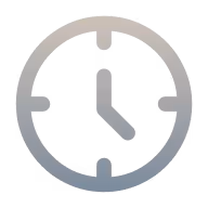 Icon für Zeitersparnis durch digitale Backoffice-Assistenz