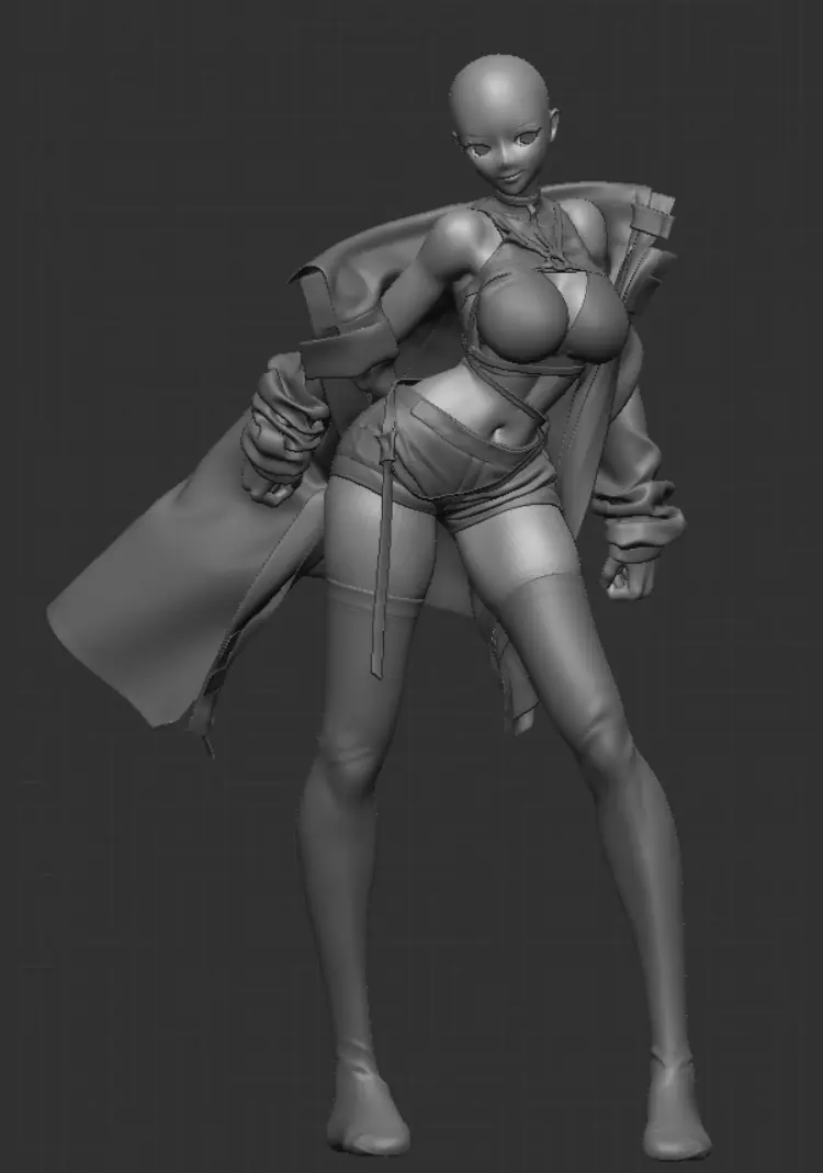 clothing retouched