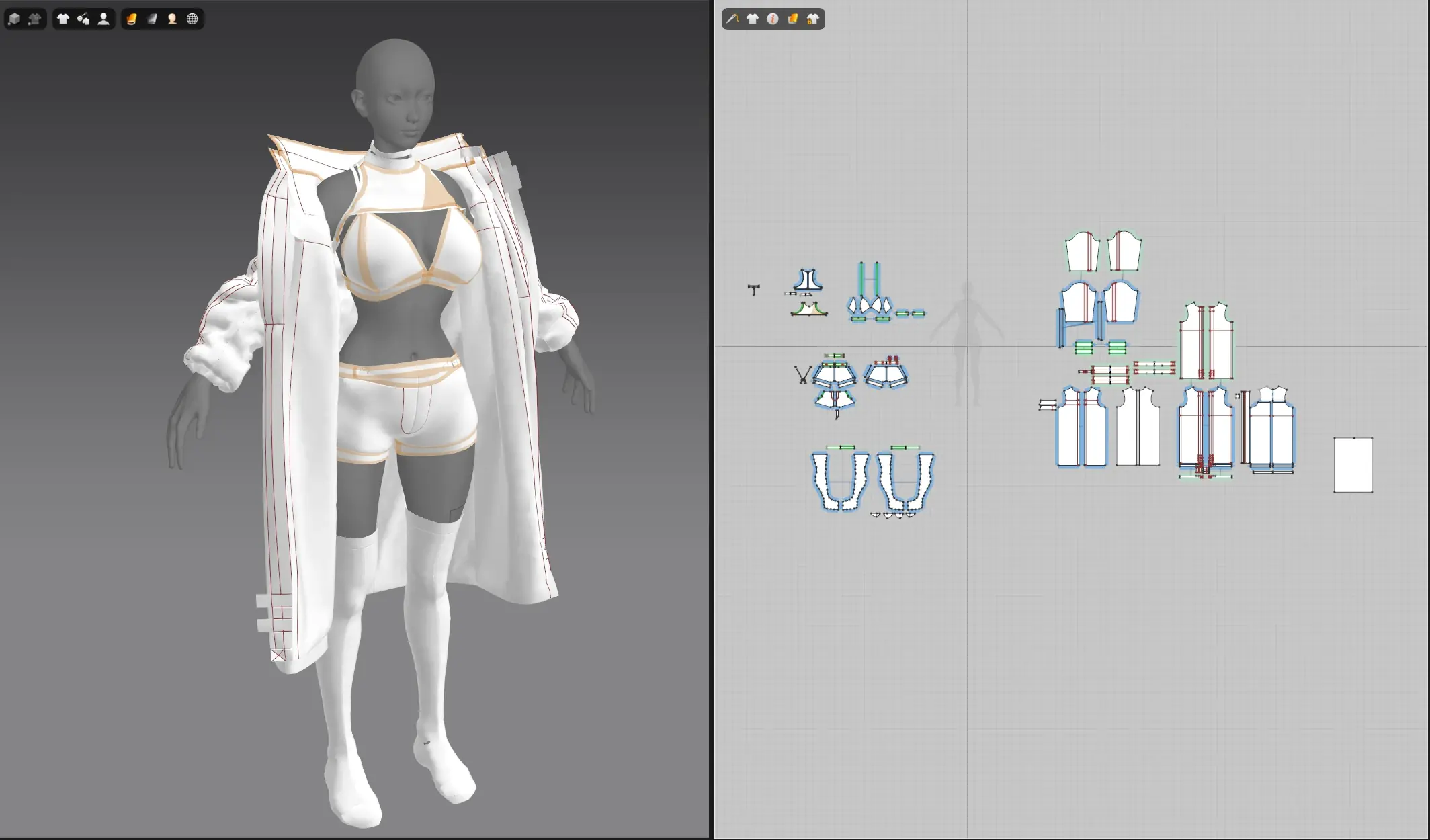 clothing (unposed)