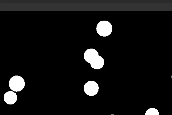 the circles overlapping if I generated too many in one node