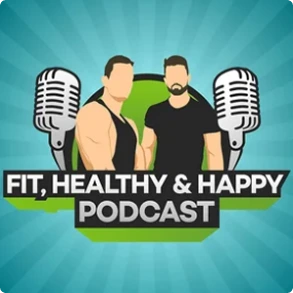 Fit healthy and happy podcast logo