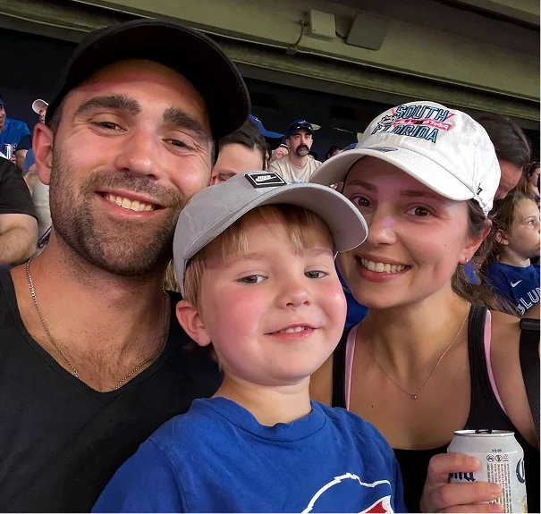 Fitness coach Josh enjoying time with family showing balance between lifestyle and fitness