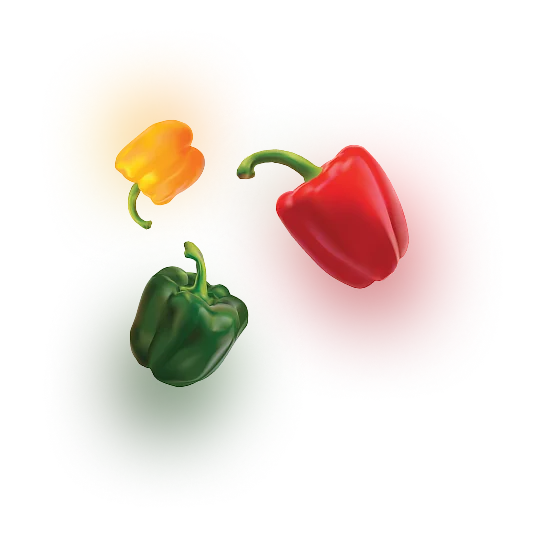 Group of peppers