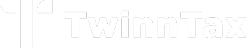 Logo TwinnTax avec un symbole graphique à gauche.