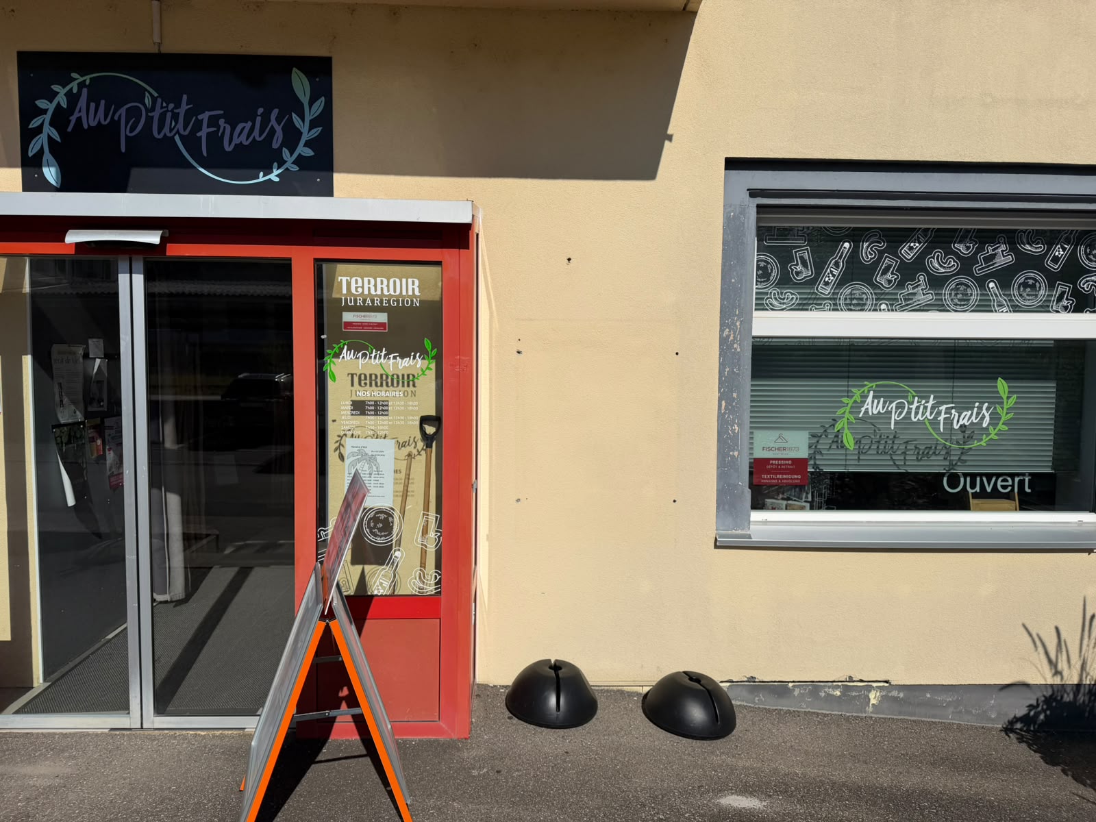 image of early days shop photos (for a tailors & alteration shop)