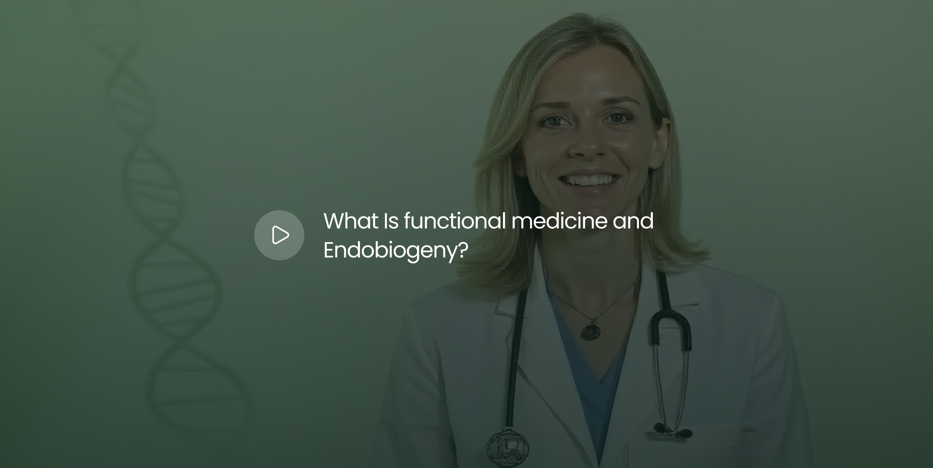 Video thumbnail: What is functional medicine and endobiogeny?