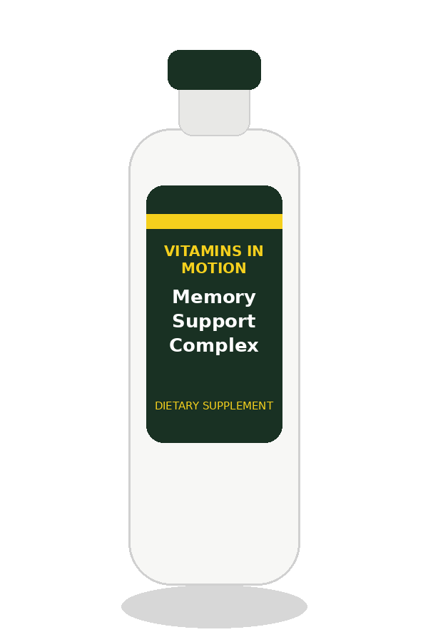 Vitamins in Motion Memory Support Complex supplement bottle