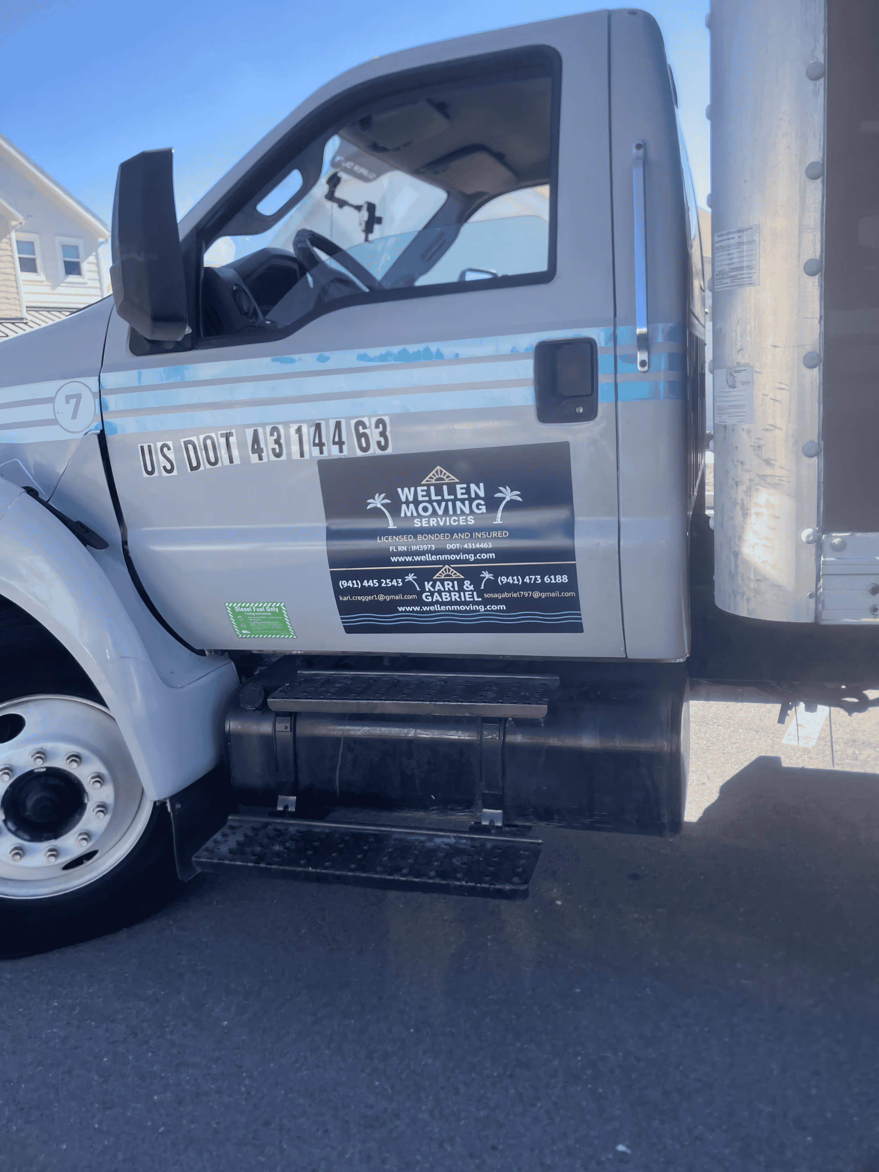 moving & storage service: loading a truck