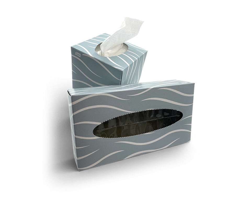 An image of tissue boxes.