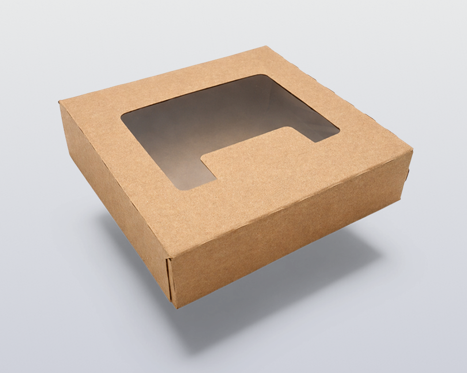 An image of a window-patched carton.