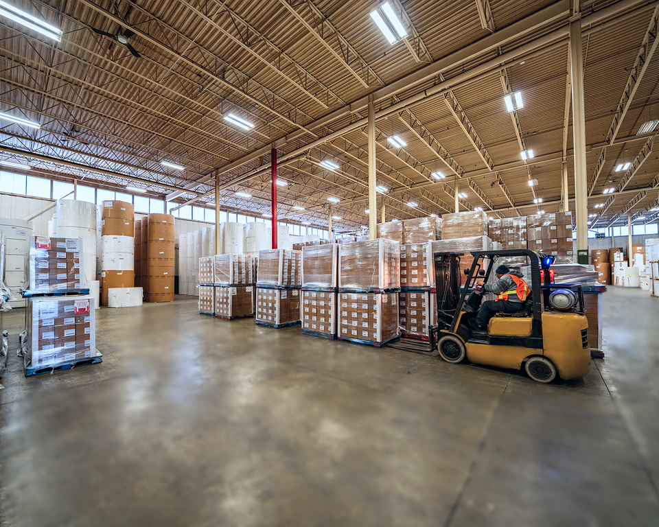 Advance Paper Box warehousing and logistics operations