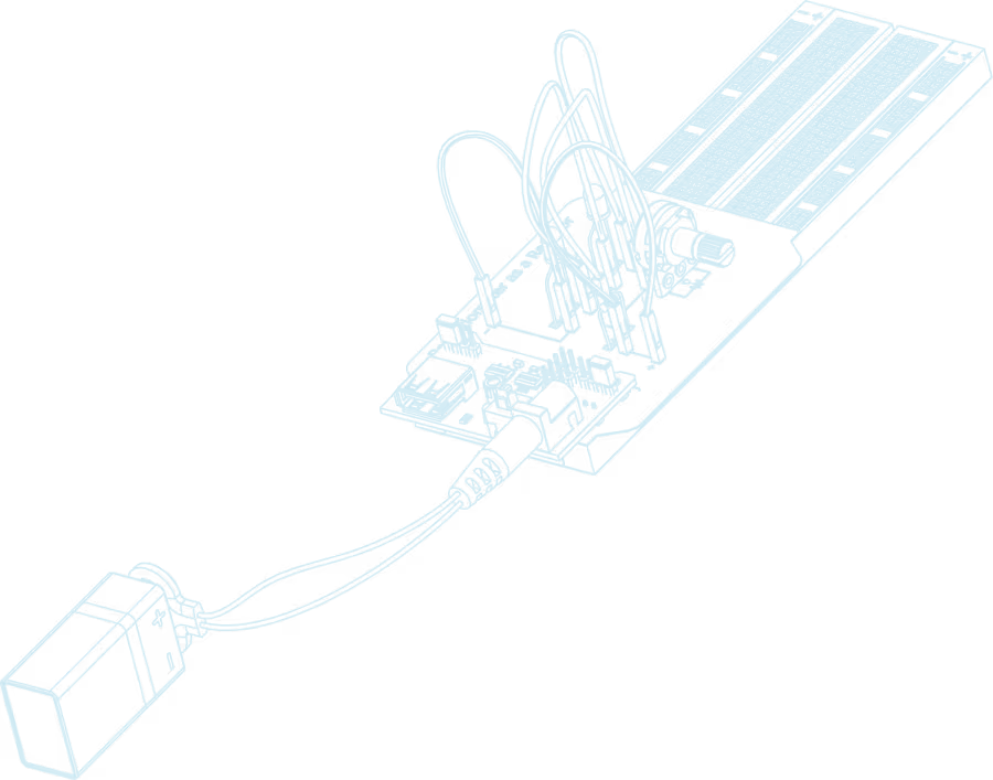 Red wireframe illustration of a mechanical component with two gear-shaped elements on a rectangular base.