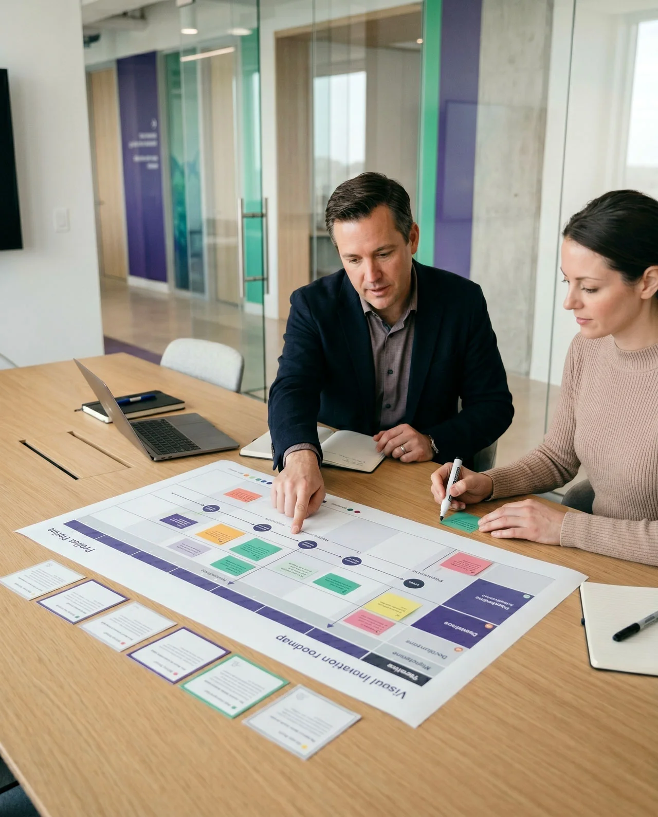 Sesión de ideación para construir un pipeline de innovación