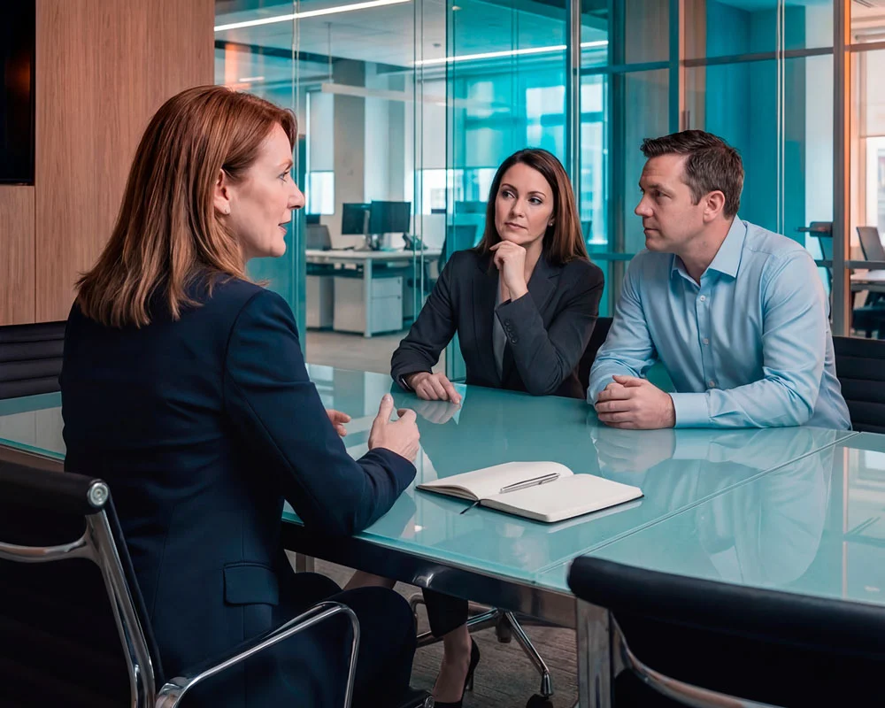 Strategic advisory session for executives with Akuyari.