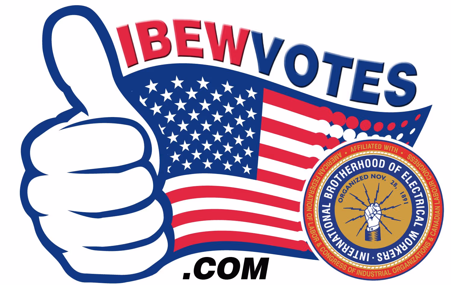 IBEW Votes logo
