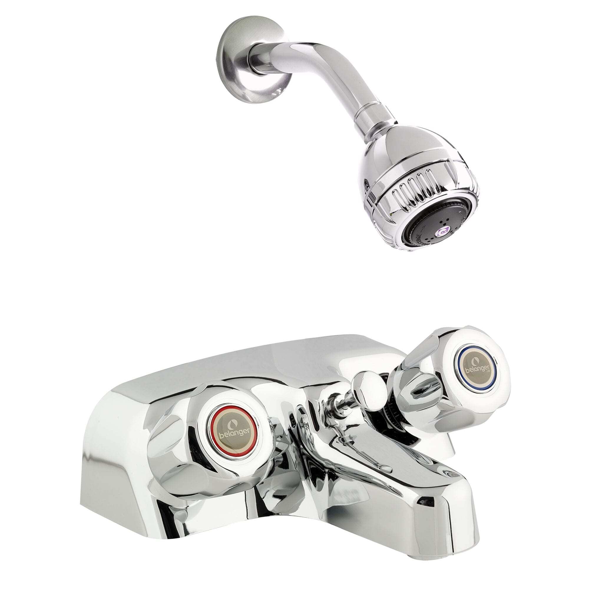 Bathtub / Shower Faucet - Complete model Face Mount Installation