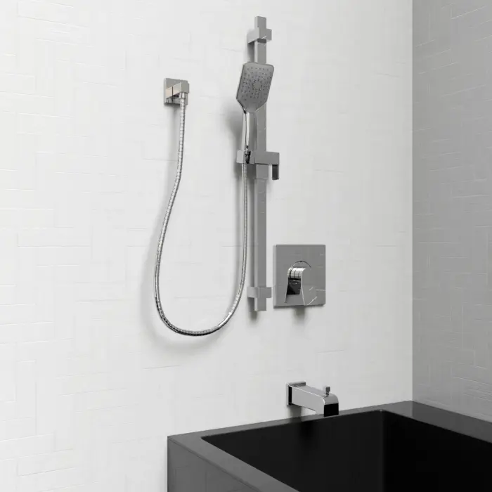 Kit: Bathtub / Shower Faucet - Trim for Pressure Balanced Valve with Volume Control