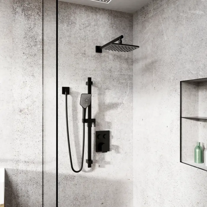 Kit: Shower Faucet - Trim for Thermostatic 2-way diverter valve (D/B)