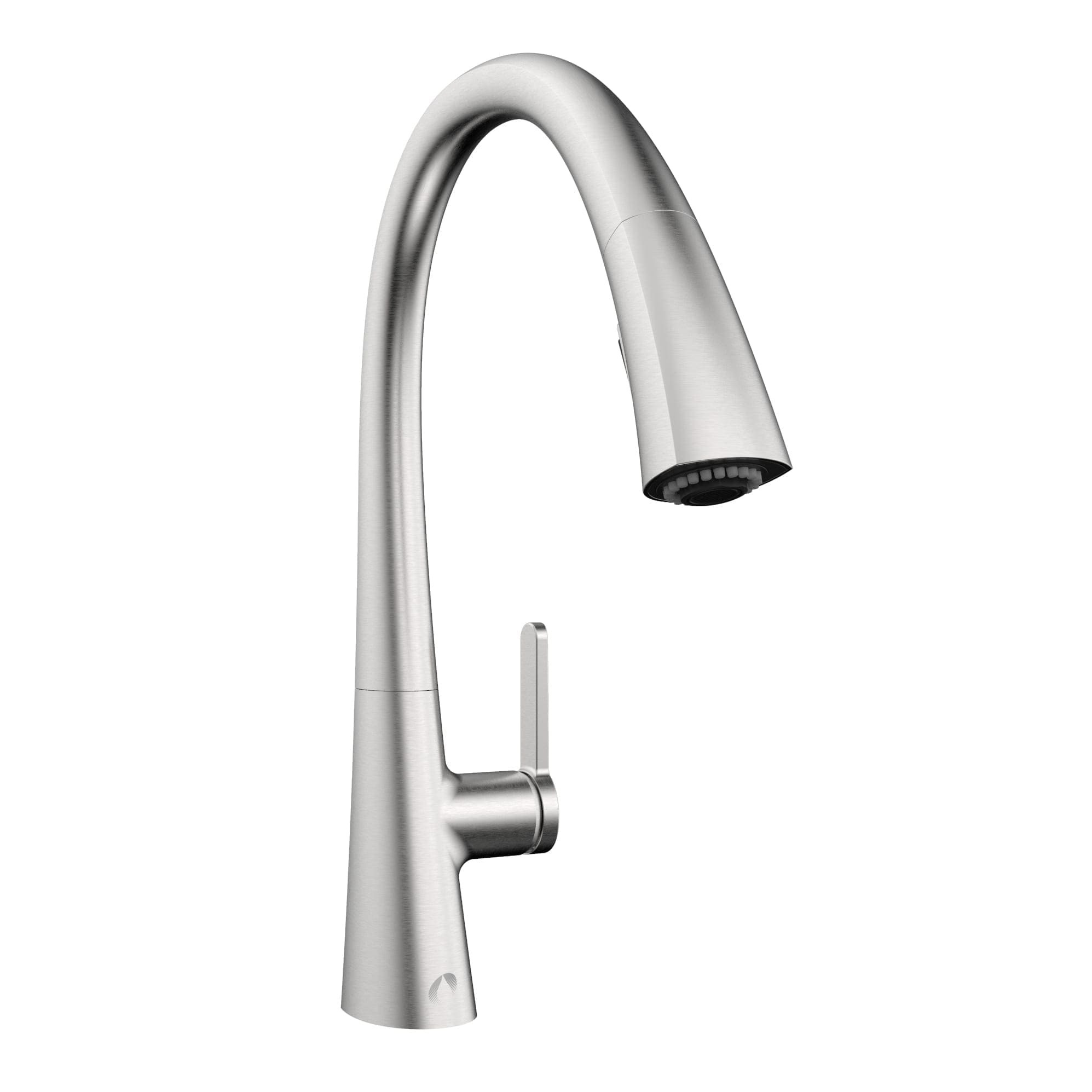 Kitchen Sink Faucet with Swivel Pull-Down Spout