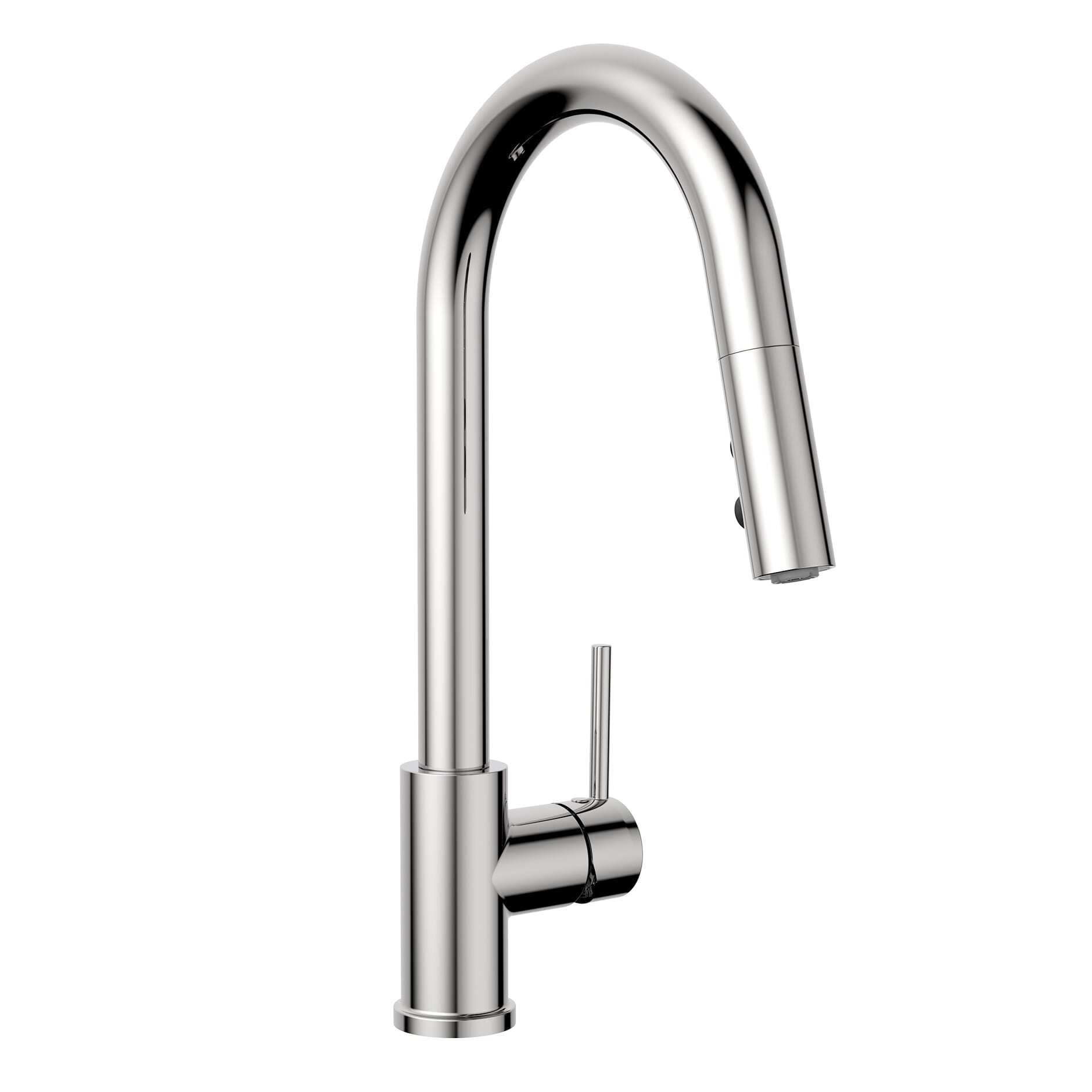 Kitchen Sink Faucet with Swivel Pull-Down Spout